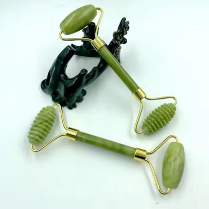 VitaBloom - Set de Masaje Facial de Jade 3 en 1