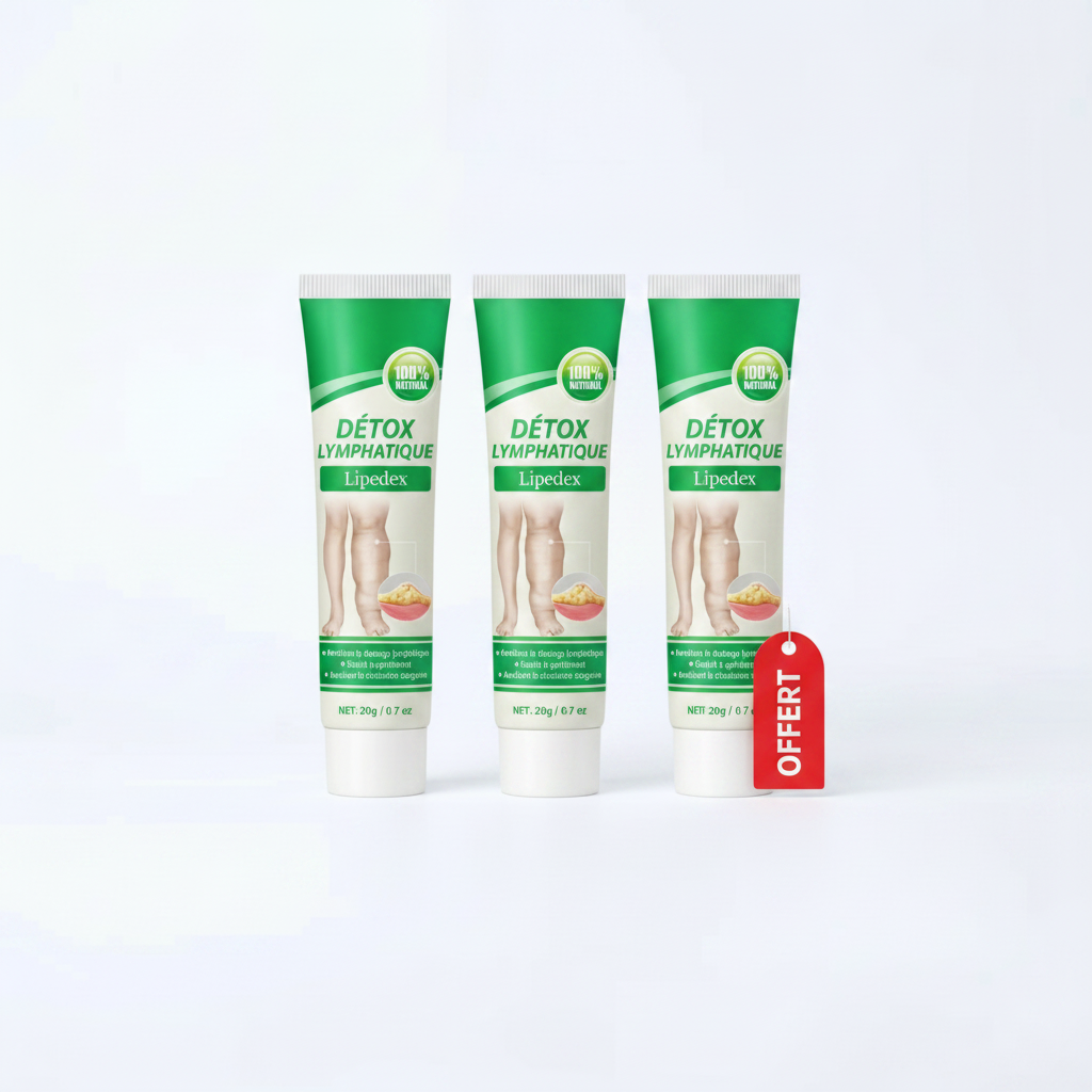 Lipedex™ — Crème Détox Lymphatique